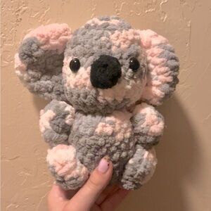 A crocheted koala!     (Start and end price are the same because I made it)